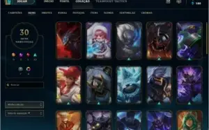 Conta League of Legends Ouro IV