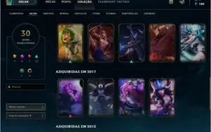 Conta League of Legends Ouro IV