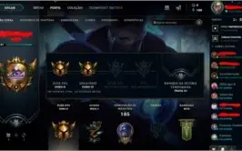 Conta League of Legends Ouro IV