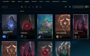 Conta League of Legends - 478 Skins