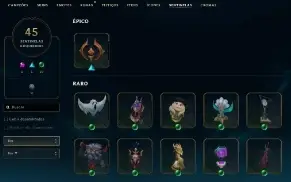 Conta League of Legends - 478 Skins
