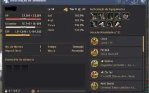 CONTA BDO STRIKER 62 + CHAR LIFE SKILL + EMAIL