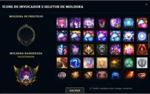 Conta lol lvl 112 ouro 4, varios icones, emotes, skins raras