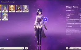 AR5 - RAIDEN SHOGUN/BAAL 5* + 20 DESTINOS ENTRELAÇADOS