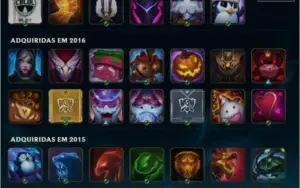 CONTA UNRANKED 149 CHAMPIONS E 223 SKINS