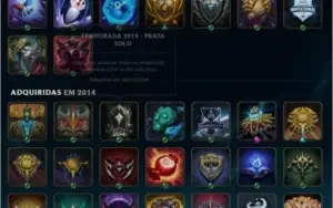 CONTA UNRANKED 149 CHAMPIONS E 223 SKINS