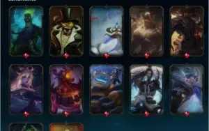 CONTA UNRANKED 149 CHAMPIONS E 223 SKINS