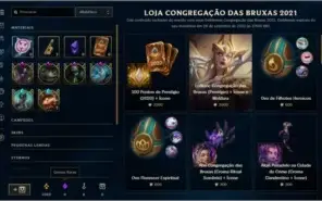 CONTA UNRANKED 149 CHAMPIONS E 223 SKINS