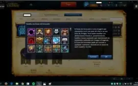 Conta antiga Skins Raras e Ícores Raros