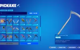 Conta rara de fortnite com picareta Minty