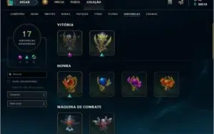 Conta de League of Legends