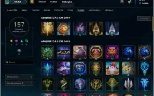 Conta de League of Legends