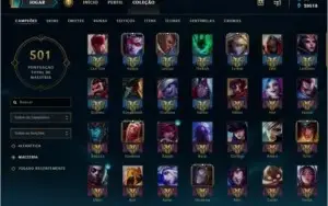 Conta de League of Legends