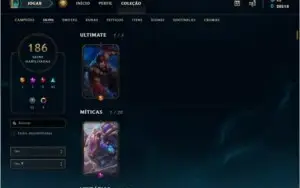 Conta de League of Legends