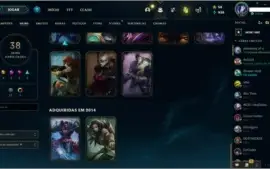 conta plat 4 quase todos os champs