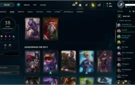 conta plat 4 quase todos os champs