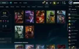 conta plat 4 quase todos os champs