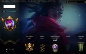 CONTA LOL (GOLD 1)