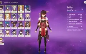 Jean, Cyno, Beidou, Xiangling +  35 desejos entrelaçados