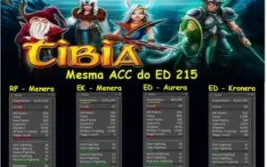 Elder Druid LvL 215 em Menera!