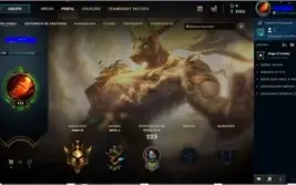 Conta LoL Lvl 133 Gold 4