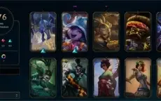 Conta LOL sem rank nível 280