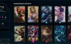 Conta LOL sem rank nível 280