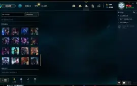 Conta Lol+Valorant 201 Skins No Lol, Algumas Skins No Vava