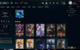 Conta Lol+Valorant 201 Skins No Lol, Algumas Skins No Vava