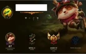 Conta Ouro IV, 5360 EA, 25 campeões, 5 Skins e Borda de Gold