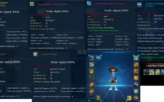 Conta End game com AOA, DB, Duke Shin, Fang Shin e mais