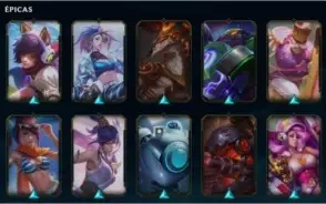 CONTA LOL LEAGUE OF LEGENDS 🌟 OURO 4 🌟 110 SKINS 🌟