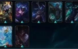 CONTA LOL LEAGUE OF LEGENDS 🌟 OURO 4 🌟 110 SKINS 🌟