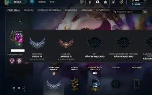 Prata 4 com 35 Champs e 15 Skins + 16 Espolios
