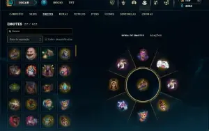 Prata 4 com 35 Champs e 15 Skins + 16 Espolios