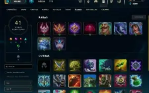 Esmeralda 4 com 40 Champs e 4 Skins
