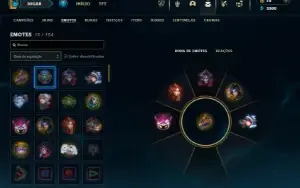 Esmeralda 4 com 40 Champs e 4 Skins
