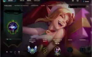 Conta lol Diamante 5 + 176 skins