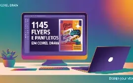 1145 Flyers E Panfletos Editáveis Em Coreldraw (Cdr)