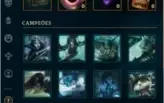 CONTA LOL 🌟 PLATINA 4 🌟 4 LÉNDARIAS 🌟13 SKINS 🌟 32 CHAMP