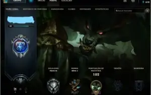 Conta LOL Nv 40 PRATA