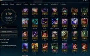 Conta LOL Nv 40 PRATA