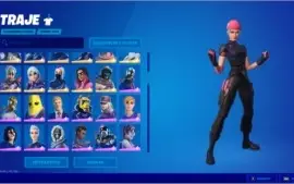 conta de fortnite com 308 skins divisao 8 wild cat e mt mais