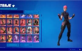 conta de fortnite com 308 skins divisao 8 wild cat e mt mais