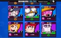 CONTA BRAWL STARTS QUASE FULL + CONTA CLASH ROYALE 5 ANOS XP