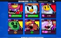 CONTA BRAWL STARTS QUASE FULL + CONTA CLASH ROYALE 5 ANOS XP