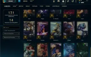 Esmeralda 4 com 50 Champs e 10 Skins