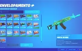 CONTA FORTNITE COM 35 SKINS E 159 JOGOS NA EPIC