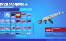 CONTA FORTNITE COM 35 SKINS E 159 JOGOS NA EPIC