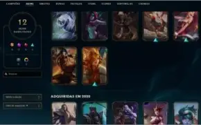Contas Smurfs League of Legends Level 30 Unranked